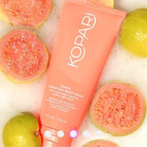 Brand new, never opened. Kopari Guava Hydrating body wash 9 fl oz